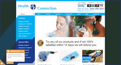 Desktop Screenshot of health-connection.co.uk